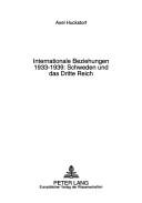 Cover of: Internationale Beziehungen 1933-1939 by Axel Huckstorf