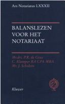 Cover of: Horizontale splitsing van eigendom