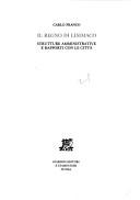 Cover of: Il regno di Lisimaco: strutture amministrative e rapporti con le città