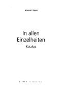 Cover of: In allen Einzelheiten: Katalog