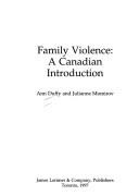 Cover of: Family violence: a Canadian introduction