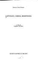 Cover of: Cattolici, Chiesa, Resistenza