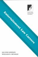 Cover of: Entertainment law careers