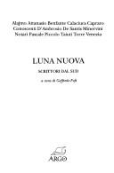 Cover of: Luna nuova: scrittori dal Sud