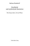 Cover of: Geschlecht und symbolische Kastration by Barbara Rendtorff