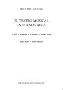 Cover of: El teatro musical en Buenos Aires by César A. Dillon