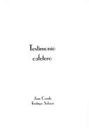 Cover of: Testimonio cafetero