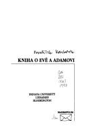 Cover of: Kniha o Evě a Adamovi