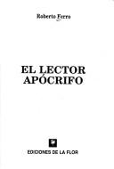 Cover of: El Lector apócrifo
