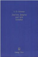 Cover of: Joachim Jungius und sein Zeitalter