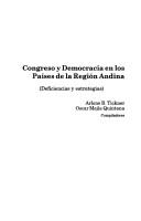 Cover of: Congreso y democracia en los países de la región andina: deficiencias y estrategias