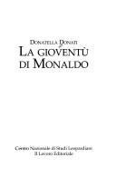 Cover of: La gioventù di Monaldo by Donatella Donati