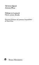 Cover of: Dialogo su Leopardi: natura, poesia, filosofia