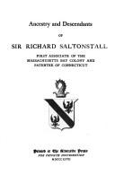 Ancestry and descendants of Sir Richard Saltonstall by Saltonstall, Leverett