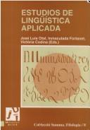 Cover of: Estudios de lingüística aplicada