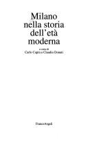 Cover of: Milano nella storia dell'età moderna