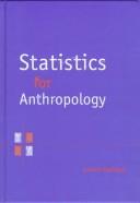Statistics for anthropology by Lorena Madrigal