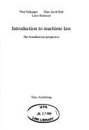 Cover of: Introduction to maritime law by Thor Falkanger