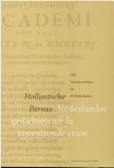 Cover of: Hollantsche Parnas: Nederlandse gedichten uit de zeventiende eeuw