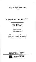 Cover of: Sombras de sueño by Miguel de Unamuno