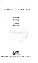 Cover of: Julien Gracq, Le rivage des Syrtes