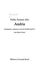 Cover of: Andria by Publius Terentius Afer