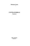 Cover of: Contrasombras by Medardo Fraile