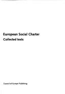 Cover of: La charte sociale européenne: recueil de textes.