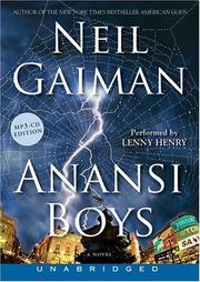 Cover of: Anansi Boys MP3 CD by 