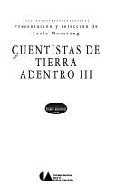 Cover of: Cuentistas de Tierra adentro III