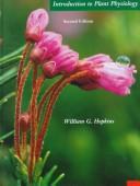 Cover of: Introduction to plant physiology by William G. Hopkins