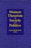 Cover of: Women theorists on society and politics | 