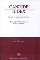 Cover of: Candide iudex by herausgegeben von Anna Elissa Radke.