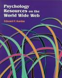 Cover of: Psychology resources on the World Wide Web