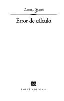 Cover of: Error de cálculo