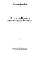 Cover of: Un mare di paura: il Mediterraneo in età moderna