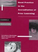 Good practice in the accreditation of prior learning by Lovemore Nyatanga