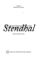 Cover of: Stendhal by préface de Michel Crouzet.