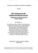 Cover of: Der Untergrund der Niederrheinischen Bucht: Ergebnisse eines Bohrprogramms im Raum Krefeld