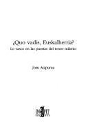 Cover of: La vida pasa