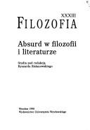 Cover of: Absurd w filozofii i literaturze: studia