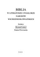 Cover of: Biblia w literaturze i folklorze narodów wschodniosłowiańskich