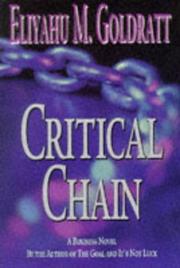 Cover of: Critical Chain by Eliyahu M. Goldratt