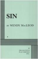 Cover of: Sin | Wendy MacLeod