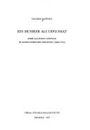 Cover of: Ein Musiker als Diplomat by Claudia Kaufold