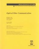 Cover of: Optical fiber communication: 9-11 July 1998, Taipei, Taiwan