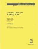 Cover of: Scientific detection of fakery in art: 29-30 January 1998, San Jose, California