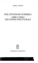 Cover of: Per un'Europa possibile: libro nero dei fondi strutturali