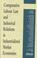 Cover of: Comparative labour law and industrial relations in industrialized market economies