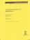 Cover of: Laser interferometry IX